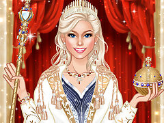 Queen Fashion Salon Royal Dress Up