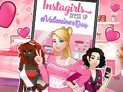 Instagirls Valentines Dress Up