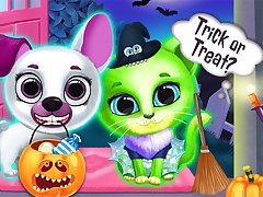 Scary Makeover Halloween Pet Salon