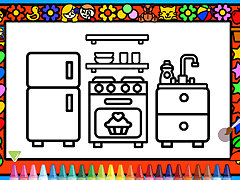 Color and Decorate Rooms