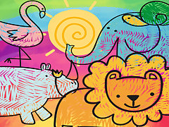 Little Animals Coloring