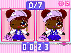 Popsy Princess Spot the Difference