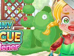 Funny Rescue Gardener