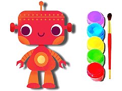 BTS Robot Coloring Book