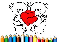 Happy Valentines Day Coloring