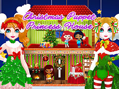 Christmas Puppet Princess House