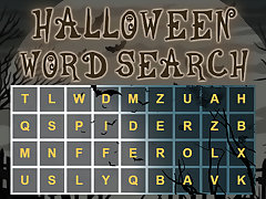 Halloween Word Search