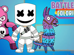 Battle Royale Coloring Book