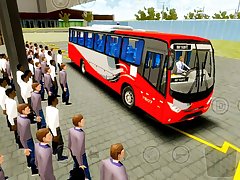 Football Players Bus Transport Simulation Game