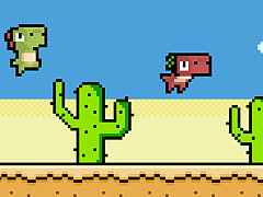 Pixel Dino Run