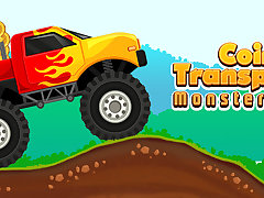 Coins Transporter Monster Truck