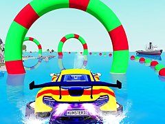 Water Car Stunt Racing
