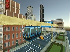 Sky Train Simulator : Elevated Train Driving Game