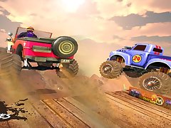 Ultimate MMX Heavy Monster Truck : Police Chase Racing