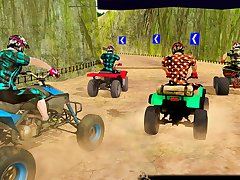 Quad Bike Derby Stunts