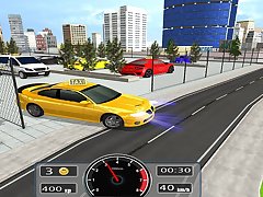 Modern City Taxi Car Simulator