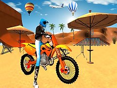 Motocross Beach Game : Bike Stunt Racing