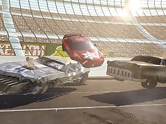 Derby Car Racing Stunt