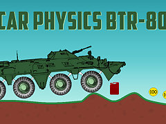 Car Physics BTR 80