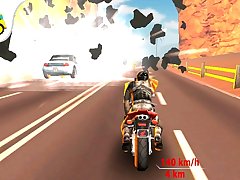 Highway Rider Motorcycle Racing Game