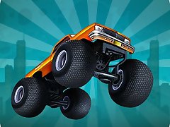 Zombie Monster Truck War Game 2D