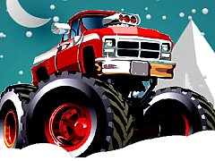 Winter Monster Trucks Race