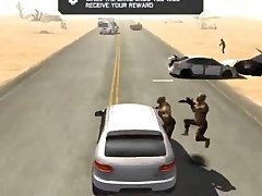 Zombie Dead Highway Car Race Game