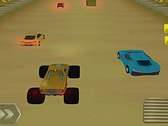 Ultimate MonterTruck Race With Traffic 3D