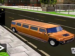Big City Limo Car Driving 3D