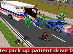 Ambulance Rescue Simulator : City Emergency Ambulance