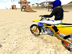 Motocross Beach Game: Bike Stunt Racing