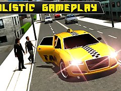 City Taxi Driver Simulator : Car Driving Games