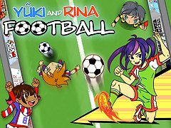 Yuki and Rina Football