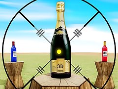 Real Bottle Shooting Game 2020
