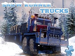 Snow Runner Trucks Jigsaw